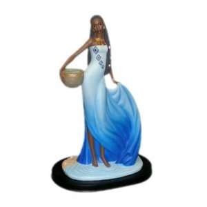   American Statue Shades of Africa Yemaya, 12.5 inches H: Home & Kitchen