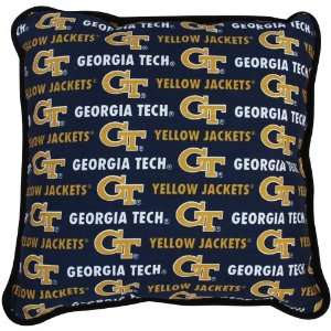   Georgia Tech Yellow Jackets Outdoor Accent Pillow: Office Products