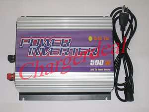 500W Watt Grid Tie Power Inverter DC 10.8 30V Wind Generator  