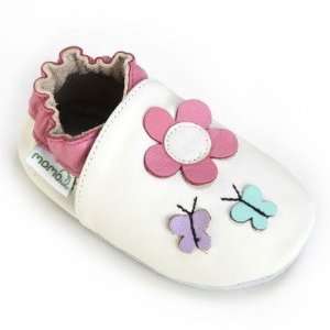  Momo Baby 4B1 382041 WHT Soft Sole Baby Shoe: Baby