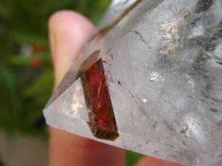   tourmalin crystal quartz gemstone PYRAMID POINT reiki healing  