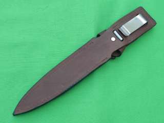   Made Replica SAMUEL C. WRAGG Fighting Hunting Knife Sheath Box  