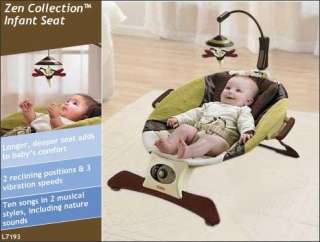 The Fisher Price Zen Collection Infant Seat offers: