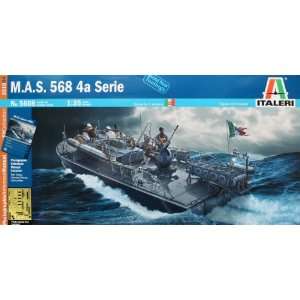    1/35 MAS 568 4A Serie Torpedo Armed Motorboat Toys & Games