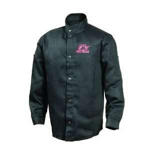   SPS Jacket, Weldlite Black 9 Ounce Flame Retardant Cotton, 4X Large