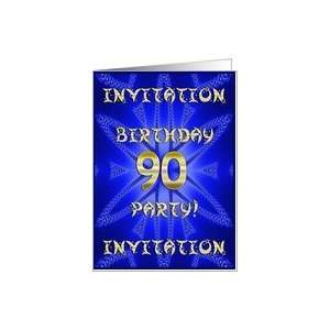  90 Years old Birthday Party invitation Card Toys & Games
