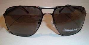 NEW ERMENEGILDO ZEGNA VZ 3167 O584 GUNMETAL SUNGLASSES  