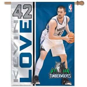  Kevin Love Minnesota Timberwolves 27x37 Banner: Sports 