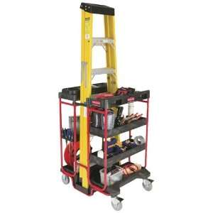 Rubbermaid Ladder Cart,500Lb Capacity (RCP9T57BLA) Category: Utility 