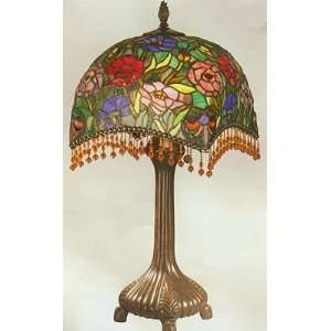  Tripoli Rose Garden Tiffany Lamp