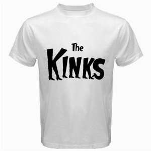 The Kinks Band Music Blue Color T Shirt Logo I 