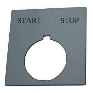    EATON HT8SP47 Standard Legend Plate,Start Stop: Home Improvement