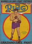 RING MAGAZINE DECEMBER 1946 JOHNNY GRECO ROCKY GRAZIANO JOE LOUIS TAMI 