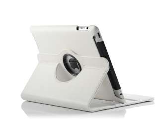   iPad 3 3rd 360° Rotating Magnetic PU Leather Case Smart Cover ipad 2