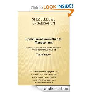 Kommunikation im Change Management (Spezielle BWL Organisation 