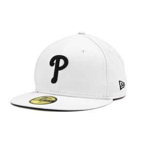  Philadelphia Phillies 59Fifty MLB White/Black Hat: Sports 