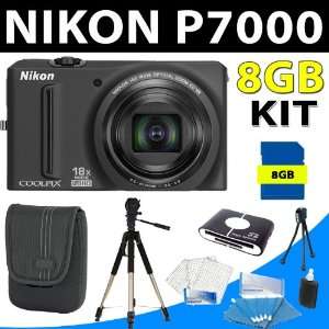  Nikon Coolpix S9100 Digital Camera (Black) + 8gb Accessory 