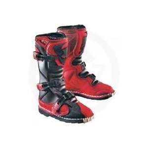    Thor Youth Quadrant Boot 2009 Red/Black Y12: Sports & Outdoors