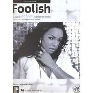  Sheet Music Ashanti Foolish 114 