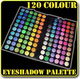 120 Shimmer & Matt Color Eye Shadow Eyeshadow Palette  