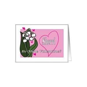  Sherri Lily of the Valley Be Mine Valentine? Card Health 