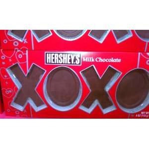 Valentine Hershey XoXo Chocolate 4oz (Pack 2)  Grocery 