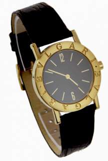 Bulgari Bvlgari BB 30 gl 18K Yellow Gold Midsize Watch  