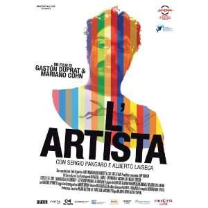 The Artist Movie Poster (11 x 17 Inches   28cm x 44cm) (2008) Italian 