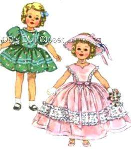 Vintage Doll Clothes Pattern 3217 12 ~ Ann Estelle  