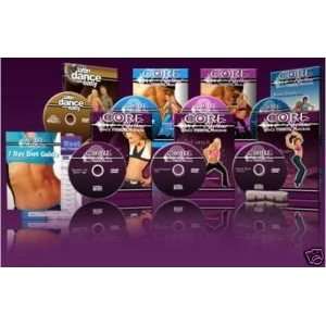   Core Rhythms   7 DVD Set   Dance Workout Exercise: Sports & Outdoors