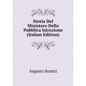   Della Pubblica Istruzione (Italian Edition) Augusto Romizi Books