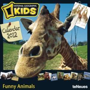  Calendars: National Geographic Funny Animals   12 Month Official 
