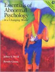 Essentials of Abnormal Psychology in a Changing World, (0130875511 