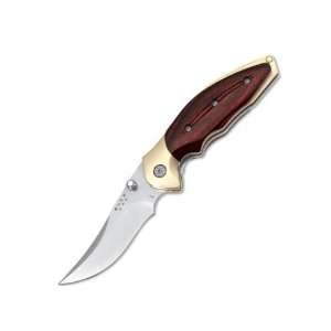  Buck Folding Kalinga Pro, American Walnut Eagle 419WASLE 