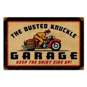  Retro Rider Motorcycle Vintage Metal Sign   Victory 