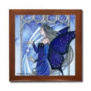  Queen of the Night Sky Fairy Ceramic Tile Box MDX26BX By 