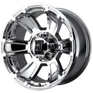 XD XD796 22x9.5 Chrome Wheel / Rim 6x5.5 with a 18mm Offset and a 106 