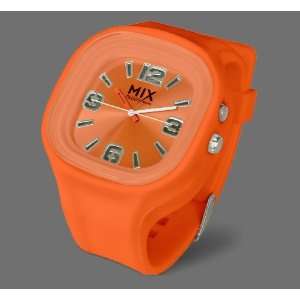   Rave Watch  Orange watch band with Orange watchface 