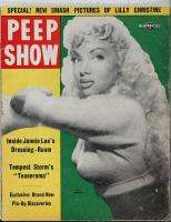 Peep Show 1955 Summer #22 Bettie Page Teaserama GGA  