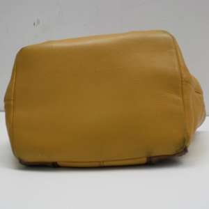 Tiganello Yellow & Brown Leather Handbag!  