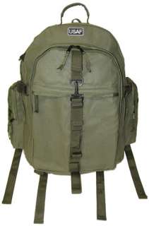 USAF Backpack Rucksack Bag AIR FORCE w/Patch/Badge 15G  