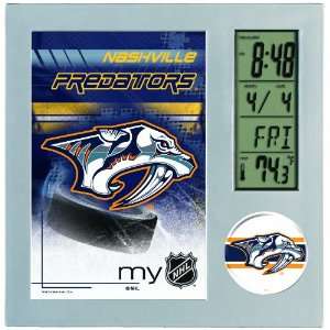    NHL Digital Desk Clock, Nashville Predators