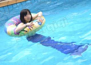 Mermaid Tail Fin Monofin Real Swimmable Costume Caribbean Cosplay lots 