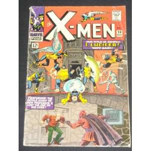  X MEN #20 SILVER AGE MARVEL COMIC BOOK LUCIFER: Everything 