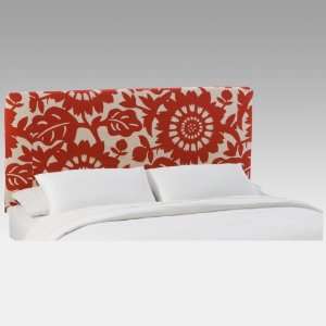   Cherry Slipcover Headboard, 74L x 4W x 52H inches