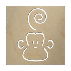  Spot On Square Wooden Monkey Wall Art 5 colors: Kitchen 