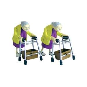  Racing Grannies, Wind Up and Race Game Toys & Games