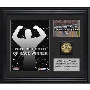  2011 FORD 400 Winner Framed 6x8 Photograph with Plate 