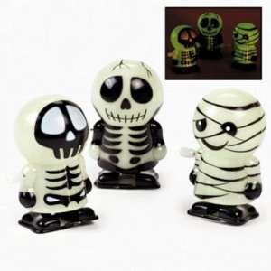   Dark Skeleton And Mummy Wind Ups Case Pack 12   759320
