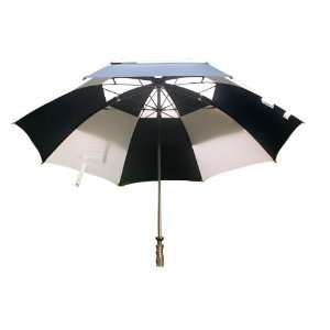    Samsonite Navy/White Two Tiered Windguard Umbrella 